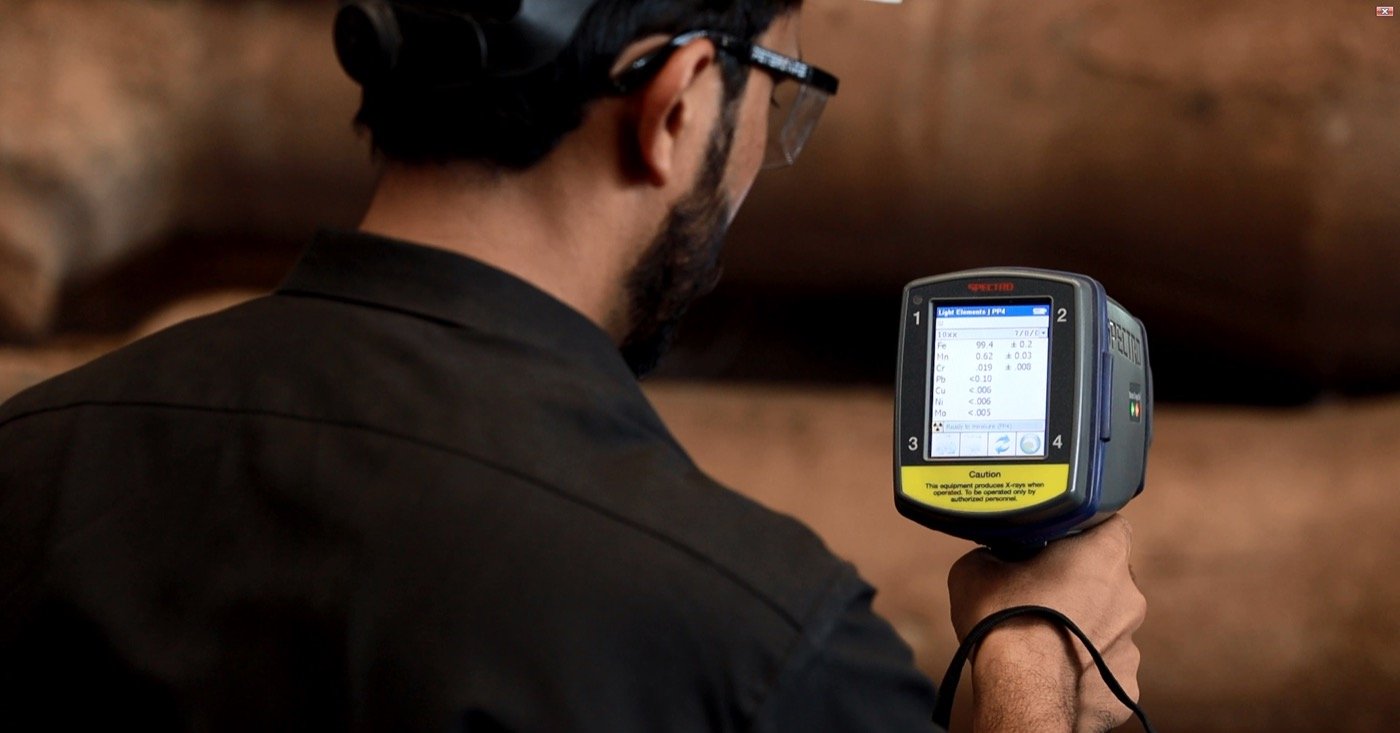 Quality testing and metallurgical inspection