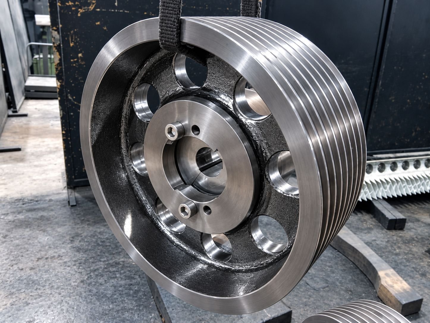 V-belt pulley