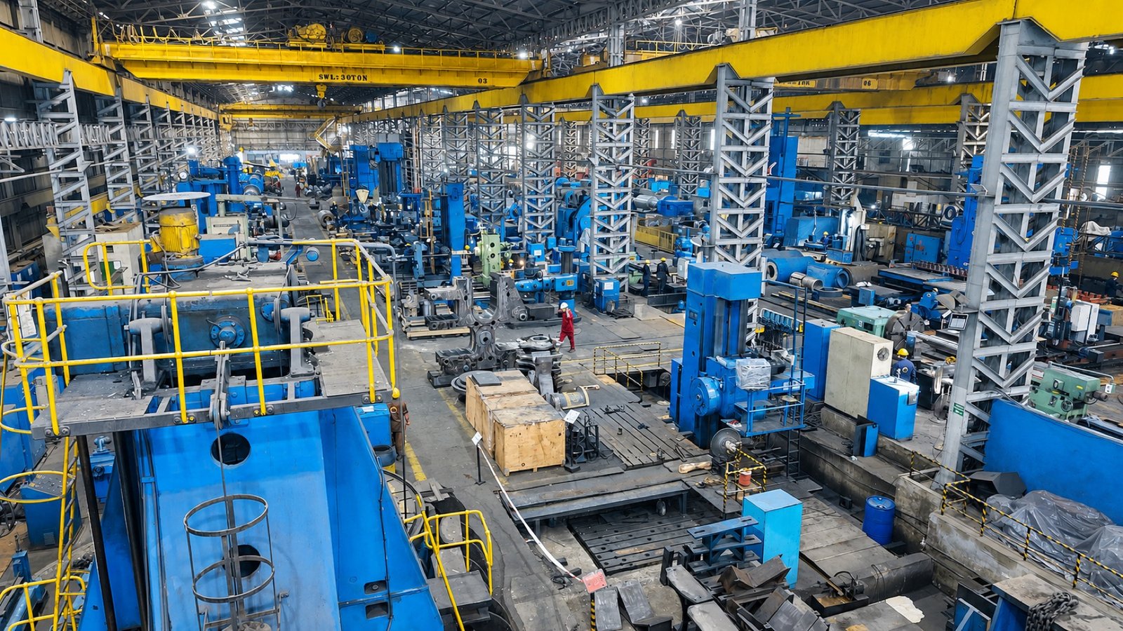 Qadri Group machine shop floor