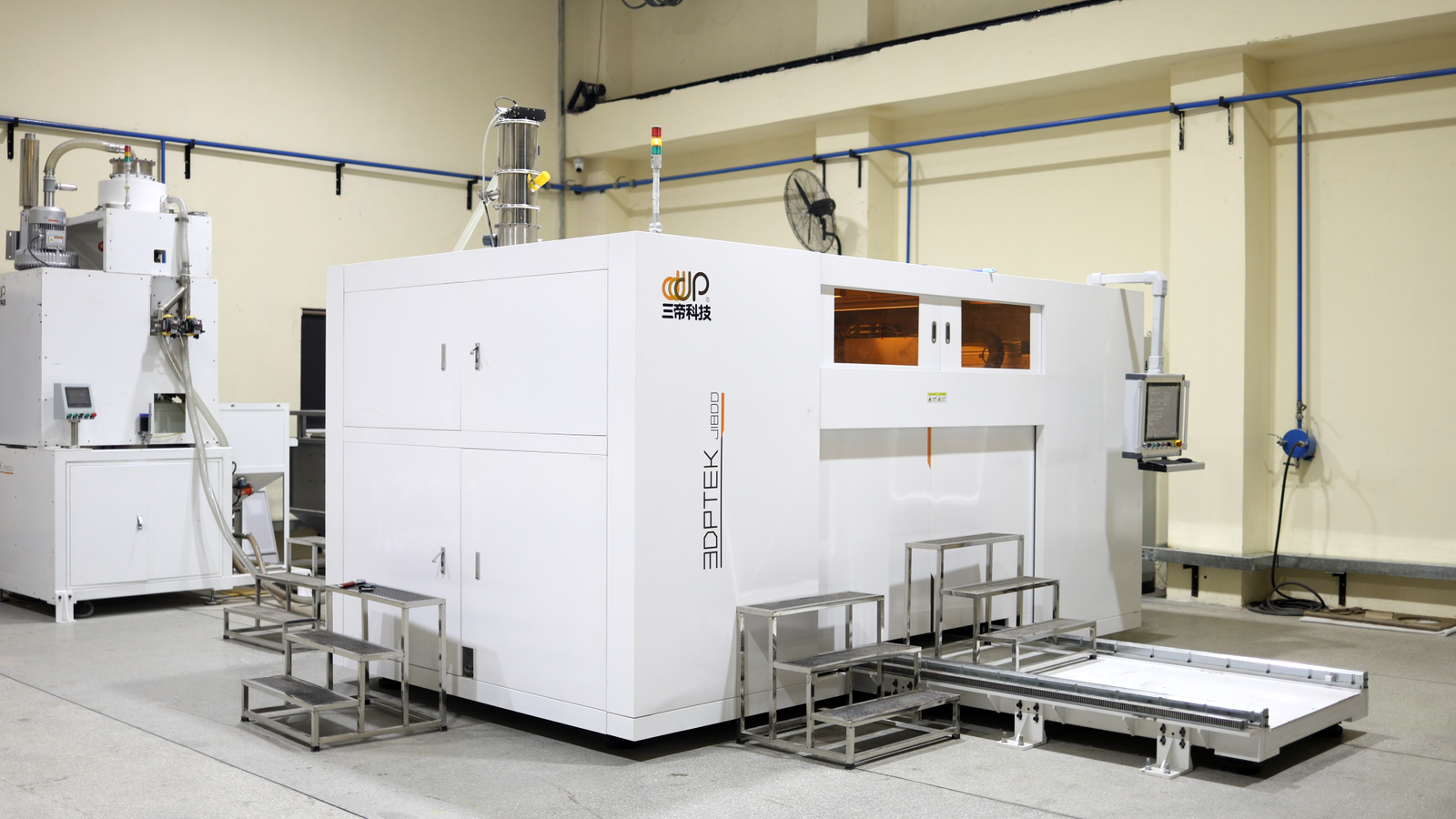 3DPTEK J1800 3D sand printer at Qadri foundry facilities